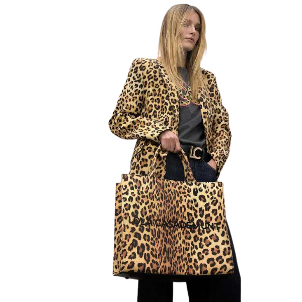 BOLSO LOLA CASADEMUNT TOTE LEOPARDO MUJER - Image 2