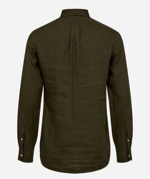 CAMISA POLO RALPH LAUREN DYE LINEN HOMBRE - Image 2