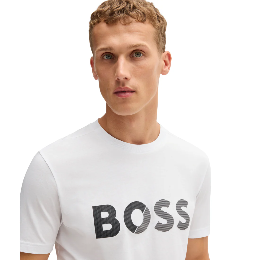 CAMISETA HUGO BOSS TAPE LOGO HOMBRE - Image 2