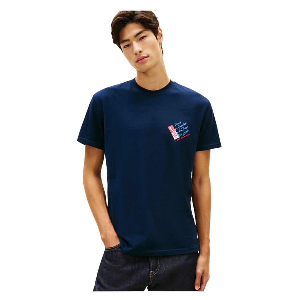 CAMISETA TOMMY JEANS REG SIGN SHIFT HOMBRE - Image 2