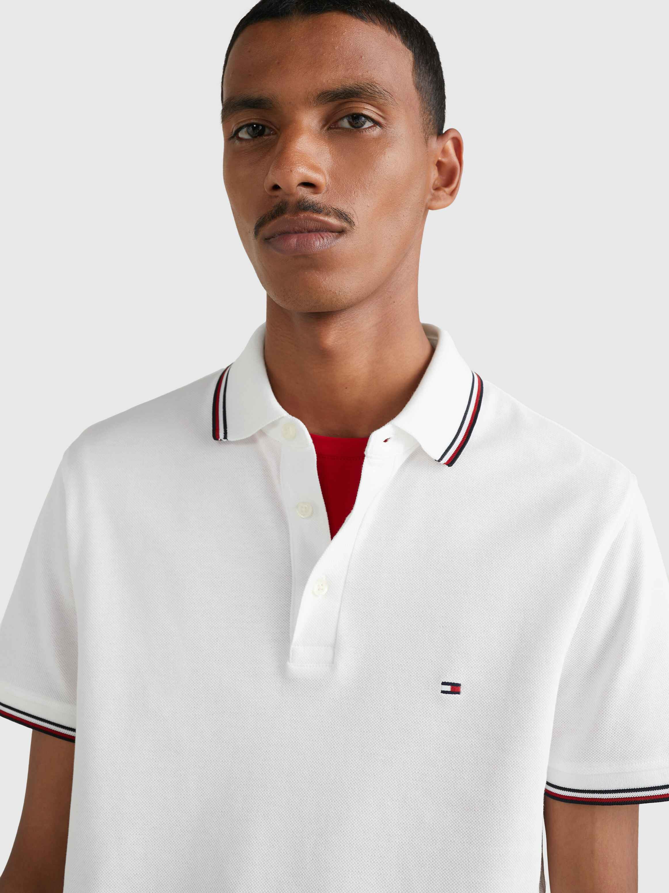 POLO TOMMY HILFIGER 1985 RWB TIPPED HOMBRE - Image 3