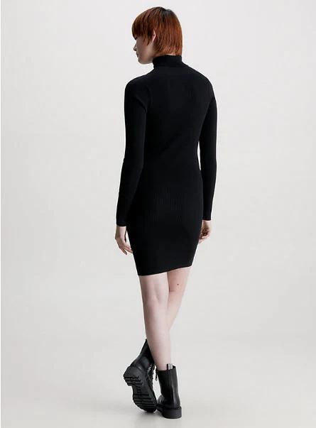 VESTIDO CALVIN KLEIN BADGE ROLL  MUJER - Image 2