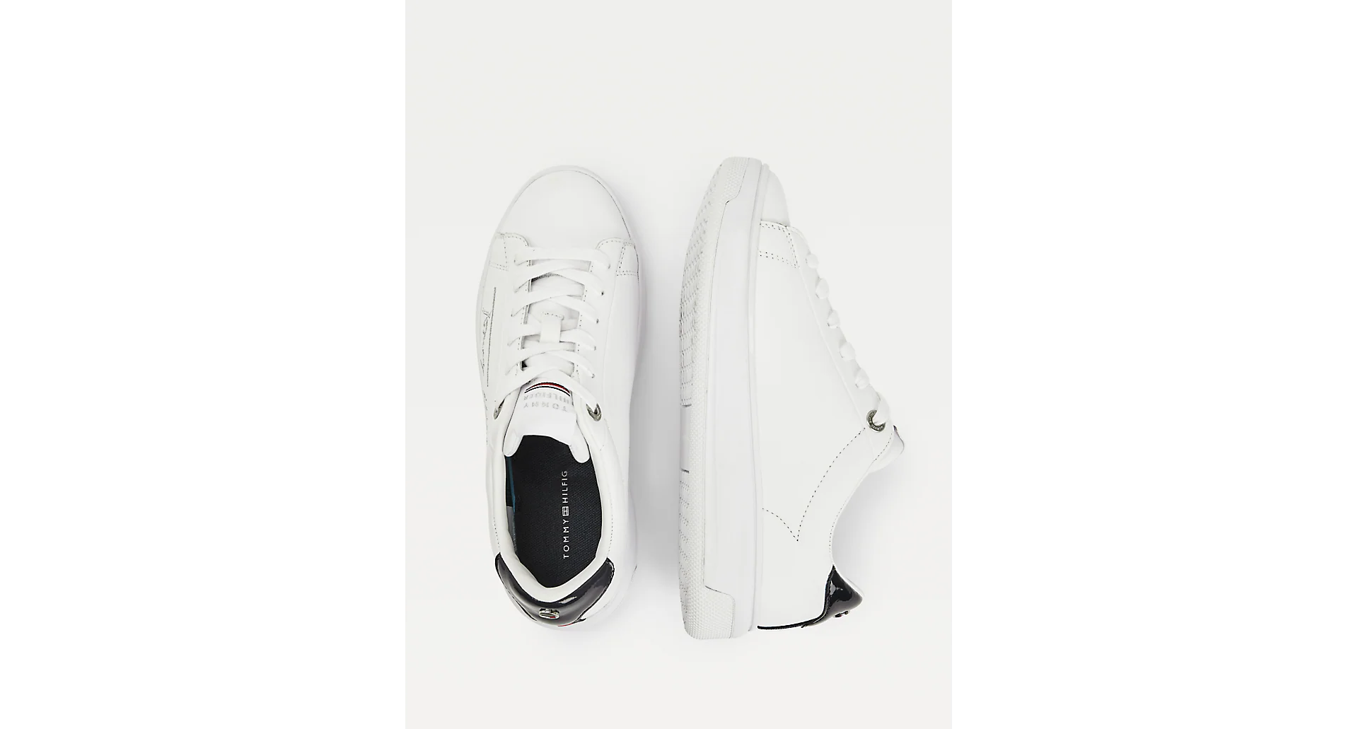 ZAPATILLA TOMMY HILFIGER SIGNATURE LEATHER - Image 2